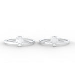 Load image into Gallery viewer, Simple Floral Toe Ring