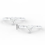 Load image into Gallery viewer, simple-heart-shaped-traditional-toe-ring-in-sterling-silver-mgs11430angle3-nl-wg-hw