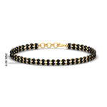 Load image into Gallery viewer, simple-mens-bracelet-double-beads-chain-mangalsutra-in-yellow-gold-mgsbrc11840angle1-nl-yg-hw.jpg?v=1788948099