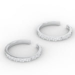 Load image into Gallery viewer, simple-trangle-design-gold-toe-ring-sterling-silver-mgs11452angle2-nl-wg
