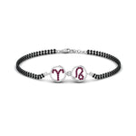 Load image into Gallery viewer, Sonam Diamond Mangalsutra Beads Bracelet