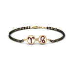 Load image into Gallery viewer, Sonam Diamond Mangalsutra Beads Bracelet