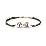 Load image into Gallery viewer, Sonam Diamond Mangalsutra Beads Bracelet