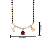 Load image into Gallery viewer, Sonam Diamond Mangalsutra Design