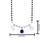 Load image into Gallery viewer, Sonam Diamond Mangalsutra Design