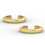 Load image into Gallery viewer, star-design-adjustable-gold-toe-rings-in-yellow-gold-MGS11434ANGLE3-NL-YG