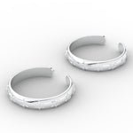 Load image into Gallery viewer, star-design-adjustable-gold-toe-rings-sterling-silver-mgs11434angle2-nl-wg