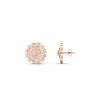 Load image into Gallery viewer, Stud Diamond Earrings Impon
