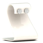 Load image into Gallery viewer, Stud Diamond Earrings Impon
