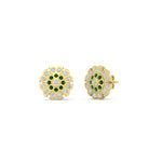 Load image into Gallery viewer, Stud Diamond Earrings Impon