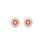 Load image into Gallery viewer, Stud Diamond Earrings Impon