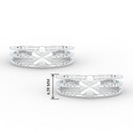 Load image into Gallery viewer, stunning-flower-design-3-layers-toe-ring-in-sterling-silver-mgs11449angle3-nl-wg-hw