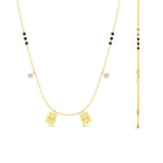 Load image into Gallery viewer, tamil-mangalyam-with-spaced-out-black-beads-in-yellow-gold-mgs11649angle2-nl-yg