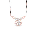 Load image into Gallery viewer, Traditional Delicate Fan Shaped Diamond Pendant
