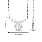 Load image into Gallery viewer, Traditional Delicate Fan Shaped Diamond Pendant