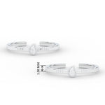 Load image into Gallery viewer, Traditional Mango Design Adjustable Toe Ring
