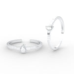 Load image into Gallery viewer, Traditional Mango Design Adjustable Toe Ring