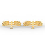 Load image into Gallery viewer, traditional-three-layer-design-toe-ring-in-yellow-gold-MGS11450ANGLE1-NL-YG