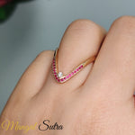 Load image into Gallery viewer, traditional-vanki-ruby-ring-in-yellow-gold-MGS11461-_5