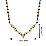 Load image into Gallery viewer, Twisted Diamond Necklace Mangalsutra