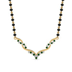 Load image into Gallery viewer, Twisted Diamond Necklace Mangalsutra