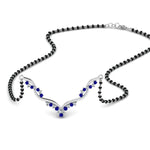Load image into Gallery viewer, Twisted Diamond Necklace Mangalsutra