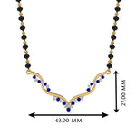 Load image into Gallery viewer, Twisted Diamond Necklace Mangalsutra