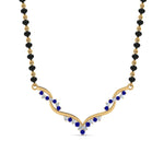Load image into Gallery viewer, Twisted Diamond Necklace Mangalsutra