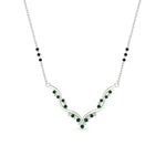 Load image into Gallery viewer, twisted-v-shape-3-black-beads-diamond-mangalsutra-in-white-gold-mgs60964angle1-nl-wg.jpg