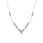 Load image into Gallery viewer, twisted-v-shape-spaced-out-pink-sapphire-mangalsutra-in-white-gold-mgs60964gsadrpiangle1-nl-wg.jpg
