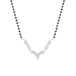 Load image into Gallery viewer, twisted-v-shape-spaced-out-sapphire-mangalsutra-in-white-gold-mgs60964gsablangle1-nl-wg.jpg