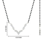 Load image into Gallery viewer, twisted-v-shape-spaced-out-sapphire-mangalsutra-in-white-gold-mgs60964gsablangle2-nl-wg-hw.jpg