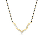 Load image into Gallery viewer, twisted-v-shape-spaced-out-sapphire-mangalsutra-in-yellow-gold-mgs60964gsablangle1-nl-yg.jpg