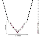 Load image into Gallery viewer, twisted-v-shape-spaced-out-sapphire-mangalsutra-in-white-gold-mgs60964gsablangle2-nl-wg-hw.jpg