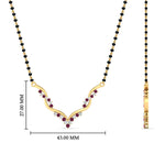Load image into Gallery viewer, twisted-v-shape-spaced-out-diamond-mangalsutra-in-yellow-gold-mgs60964angle2-nl-yg-hw.jpg