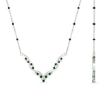 Load image into Gallery viewer, twisted-v-shape-spaced-out-pink-sapphire-mangalsutra-in-white-gold-mgs60964gsadrpiangle2-nl-wg.jpg