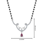 Load image into Gallery viewer, Unique Diamond Mangalsutra Pendant