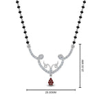 Load image into Gallery viewer, Unique Diamond Mangalsutra Pendant