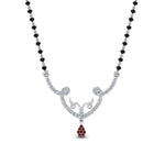 Load image into Gallery viewer, Unique Diamond Mangalsutra Pendant