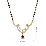 Load image into Gallery viewer, Unique Diamond Mangalsutra Pendant