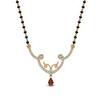 Load image into Gallery viewer, Unique Diamond Mangalsutra Pendant