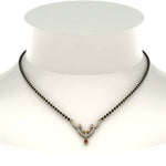 Load image into Gallery viewer, Unique Diamond Mangalsutra Pendant