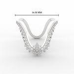 Load image into Gallery viewer, Lakshmi Design Traditional Diamond Vanki Ring