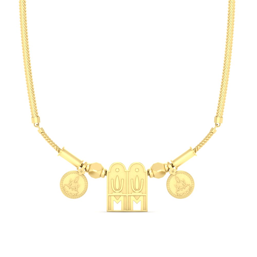 Vishnu Thali Lakshmi Kasu Set