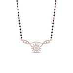 Load image into Gallery viewer, Wavy Everyday Wear Delicate Diamond Mangalsutra