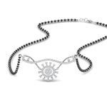 Load image into Gallery viewer, Wavy Everyday Wear Delicate Diamond Mangalsutra