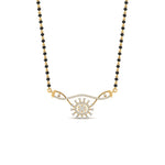 Load image into Gallery viewer, Wavy Everyday Wear Delicate Diamond Mangalsutra