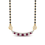 Load image into Gallery viewer, Zodiac Sign Diamond Mangalsutra