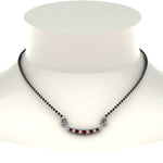 Load image into Gallery viewer, Zodiac Sign Diamond Mangalsutra