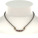 Load image into Gallery viewer, Zodiac Sign Diamond Mangalsutra